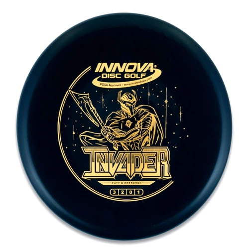 Innova Discs Golf DX Invader Disc Golf Putter and Approach Disc (Colors Will Vary)