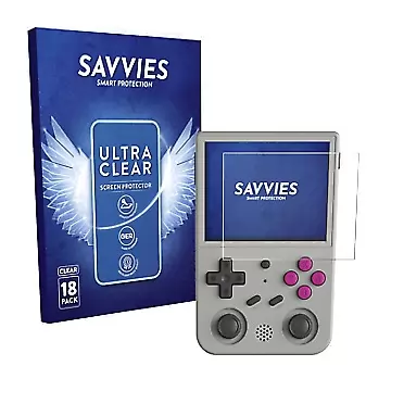 savvies Screen Protector Compatible with Anbernic RG353VS Protection Film Clear 18-Pack