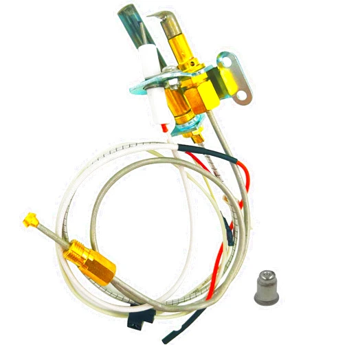 MENSI Water Heater Pilot Burner Assembly Fit for Bradford White,17/26 Honeywell CS8840A1-1041,Replace for 415-47845-05, 233-47845-02A, 233-47845-03, and Rheem Replacement Kit