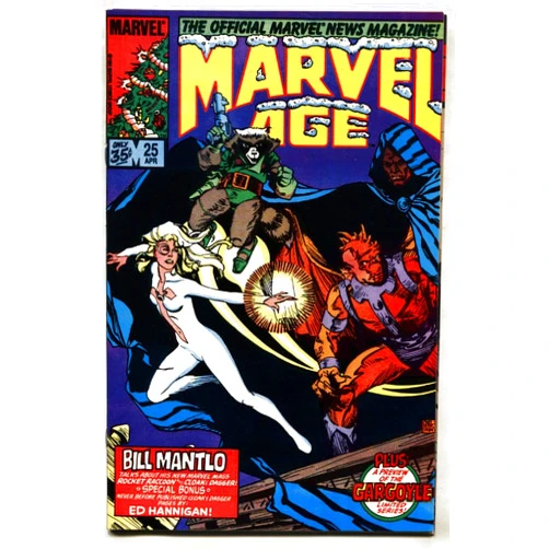 Marvel Age #25--Rocket Raccoon--marvel--comic book
