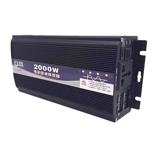 LLSS Pure sine Wave Inverter / 24V / 48V / 60V / 72V ~ 220V,1000W / 2000W / 3000W / 4000W Converter Transformer,Dual LCD Display