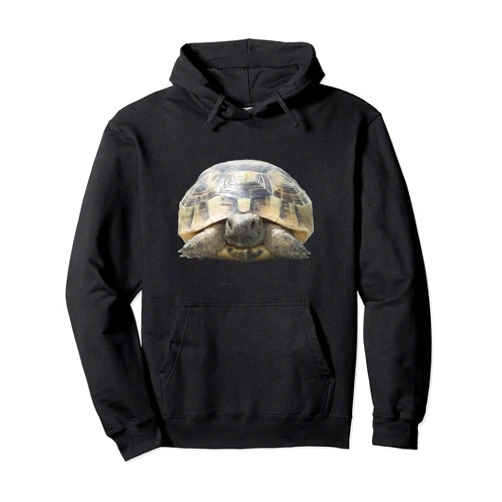 Tortoise Gifts And Land Turtle Tees by taiche Greek Tortoise Testudo Tucked In Shell Cut Out Pullover Hoodie