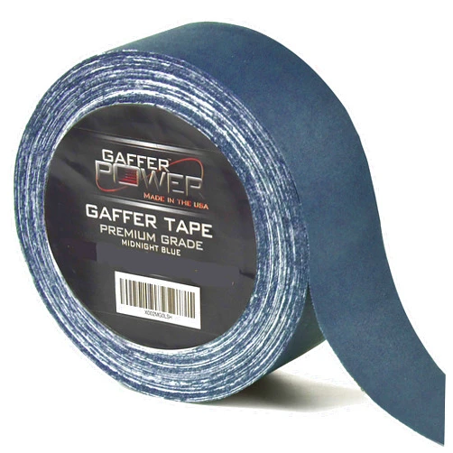 Gaffer Power Gaffers Tape 2 Inch | Midnight Blue | USA Made Quality | Leaves No Residue