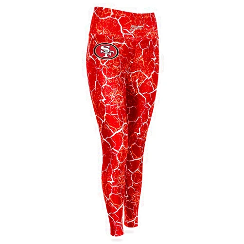 Zubaz Women's Marble Leggings, Team Color, X-Small