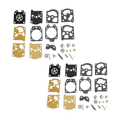SVPSUOY 2 Set K20-WAT Carburetor Carb Rebuild Kit for Homelite Husqvarna Echo Poulan Chainsaw String Trimmer Walbro WA WT Series Carburetor