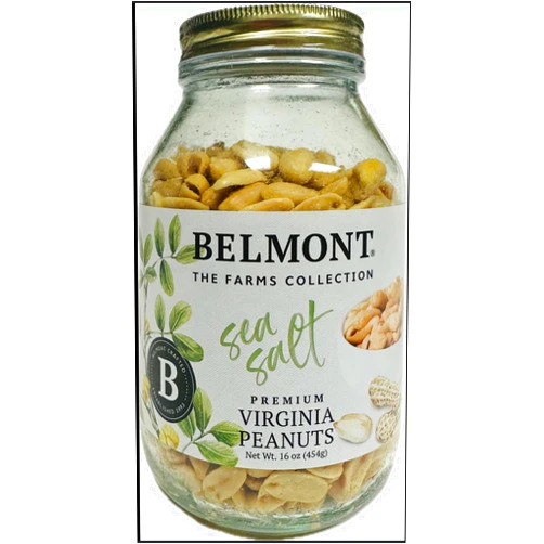 Generic Belmont Peanut Sea Salted Premium Virginia Peanuts (16oz)
