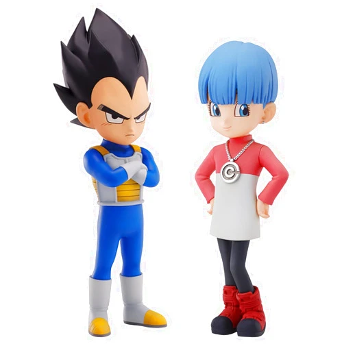Ichibansho Figure - Dragon Ball DAIMA - Vegeta (Mini) & Bulma (Mini) Masterlise Collectible Statue