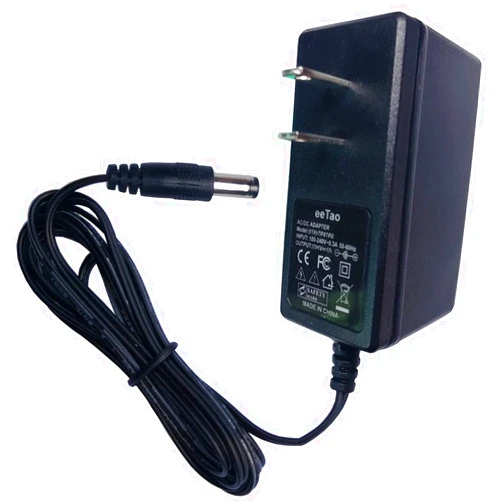 EeTao AC/DC Adapter Replacement Charger Compatible with Scoothop K2 K3 PG-K2 PG-K3 Electric Scooter for Kids 3 Wheel Scooter 14.4V 2Ah Battery Power Supply Cable Cord (Not for Other Models)