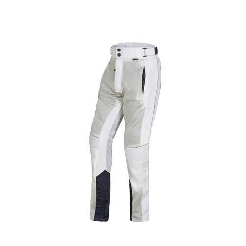 WICKED STOCK Mesh Motorcycle Pants-Motorcycle Pants with Armor -Adventure Motorcycle Pants-Riding Gear-Motocross Pants Gray