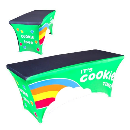 ReLIVE Cookie Booth Table Cover Stretch 6ft