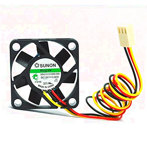 ZSOXPF Original Sunon MB40101V2-0000-G99 4010 12V 0.96W 3wire Hydraulic Cooling Fan