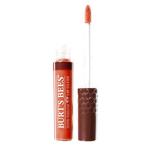 Burt's Bees 100% Natural Moisturizing Lip Gloss, Harvest Time, Oramge, 0.2 Oz