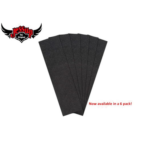 Jessup The Original Griptape for Skateboards and More, Pack of six 9