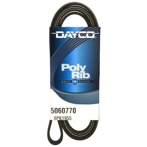Dayco 5060770 Serpentine Belt , Black