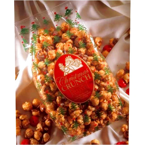 The South Bend Chocolate Company Caramel Corn Christmas Crunch Gift Bag - 1 lb