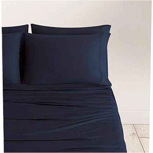 SHEEX Breezy Cooling Sheet Set with 2 Pillowcases, Breathable, Silky-Soft Fabric, Silver, Queen