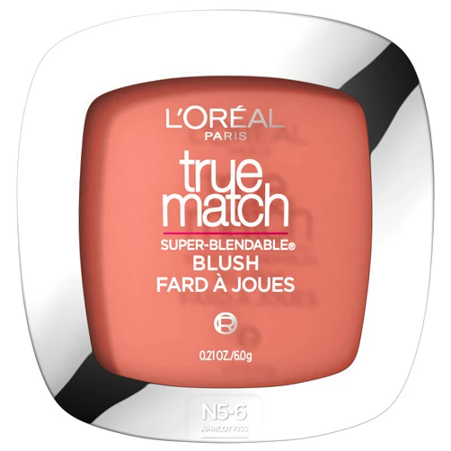 L’Oréal Paris L'Oreal Paris True Match Super-Blendable Powder Blush, Apricot Kiss, 0.21 Oz (Packaging May Vary)