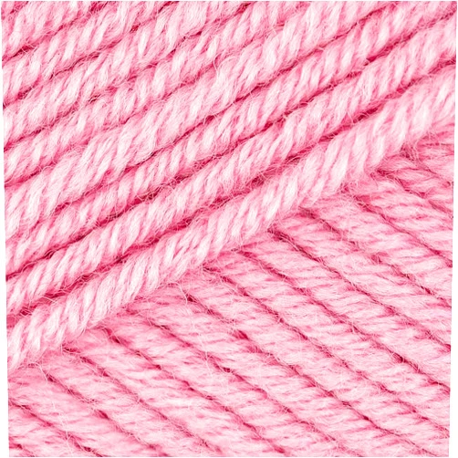 Debbie Bliss Baby Cashmerino Yarn 1.76oz (50g), 137 Yards (125m) - Candy Pink Sport Weight for Crochet or Knitting - Mashine Washable Wool, Acrylic, Cashmere Blend - Lightweight, Soft for Baby