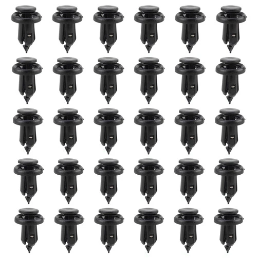 GoaMotors Bumper Splash Shield Push-Type Retainer Cips with Metal Insert Replace for 91506-S9A-003 for Acura MDX, RDX & TSX and for Honda Accord, Civic CRV Pack of 30