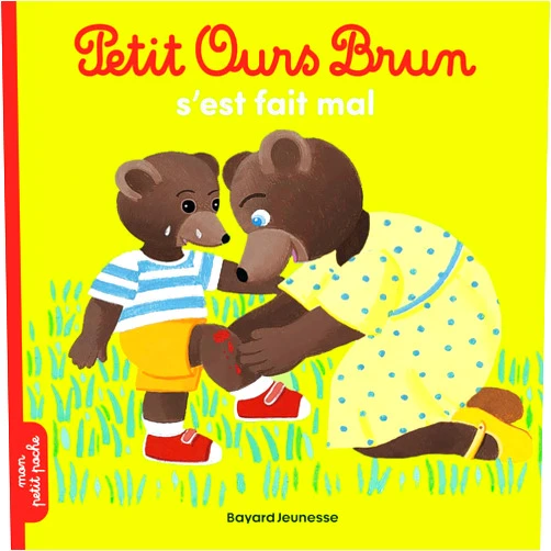 Marie Aubinais,Danièle Bour Petit Ours Brun s'est fait mal - Dès 2 ans