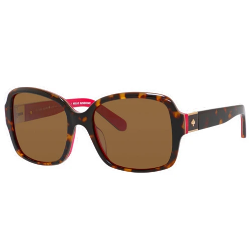 Kate Spade New York Kate Spade Annora/P/S Square Sunglasses for Women + BUNDLE with Designer iWear Eyewear Care Kit