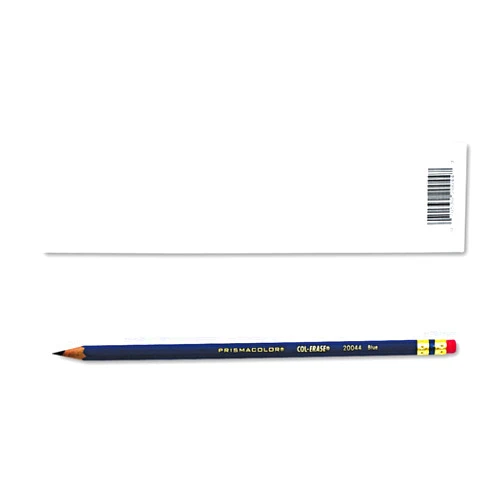 Prismacolor 20044 Col-Erase Pencil w/Eraser Blue Lead Blue Dozen