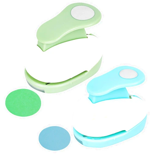 LOVEINUSA 2PCS（1 inch + 5/8 inch Hole Punches ）, Paper Hole Punches, Circle Punches, Circle Hole Punch, Circle Cutters for Paper Crafts DIY Handmade Crafting Scrapbook Tools Cards Arts Fun Projects