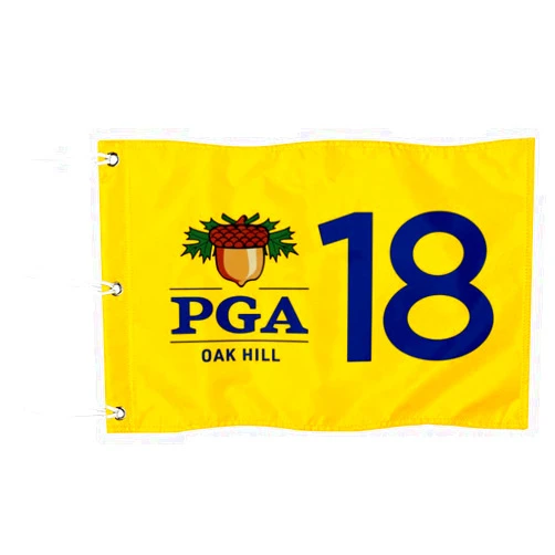 2but Standard Golf Flag PGA Golf Pin Flag Practic Putting Green Golf Flag For Backyard Garden Double-Sewn 600D Nylon Miniature Pin Flag with Grommets 20