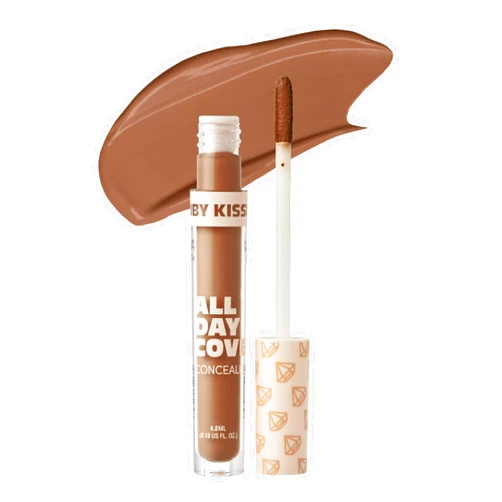 Ruby Kisses All Day Concealer Lightweight Full Coverage Multi-Use Concealer 0.13 Fl Oz (4-2 Nutella Toast (11))