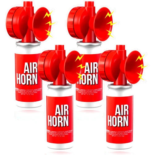Saillong 1.4oz Boat Air Horn for Safety, Loud Marine Air Horns Can, Mini Small Blow Fog Bear Air Horn, Emergency Use for Sporting Events, Boat, Animal Alarm