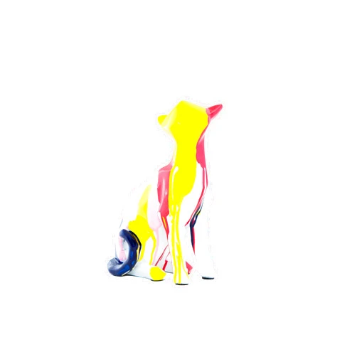 Interior Illusions Plus Cat Splatter Art - 8.25