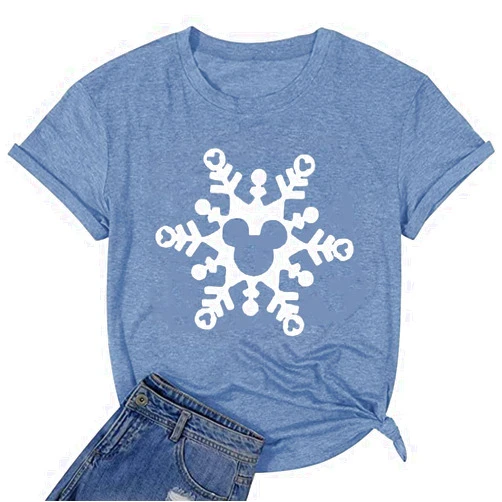 Ditcnolar Women Magic Kingdom Castle Shirt Castle Fairy Graphic Tee Women Casual Vacation Holiday Short Sleeve Tee Top