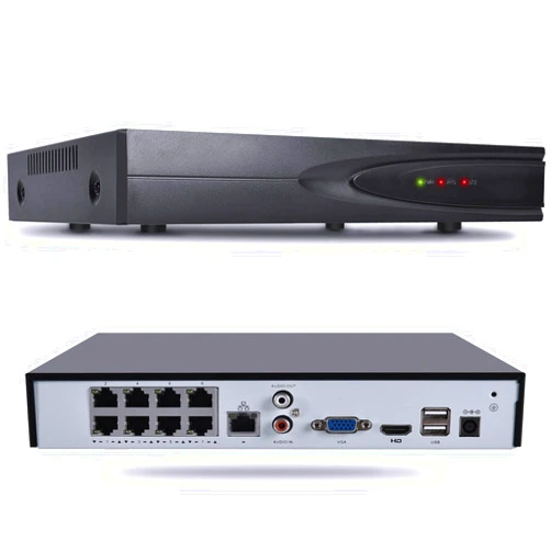 VIKVIZ PG108H-8P 4K (8MP) 8 Channel Network Video Recorder for POE Security Camera System, 8CH NVR with AI Motion Detection, Easy Remote Access, Smart Playback,Supports up to 14TB HDD (Not Included)