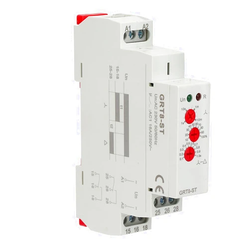 YWBL-WH GRT8-ST Delay On Timer Soft Starter, Electronic Timer Delay Motor Starter Control, AC/DC12V~240V