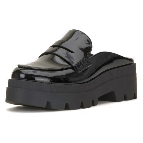 Jessica Simpson Womens Uma Patent Loafer Mules