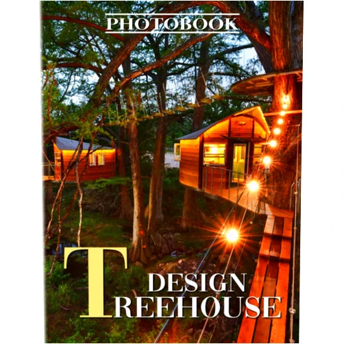 Melisa Cottrell Design Treehouse Photography Book: Unique Houses On Trees Shown By 40 Colorful Pages Inside | Home Decoration And Stress Relief Gifts For All Ages