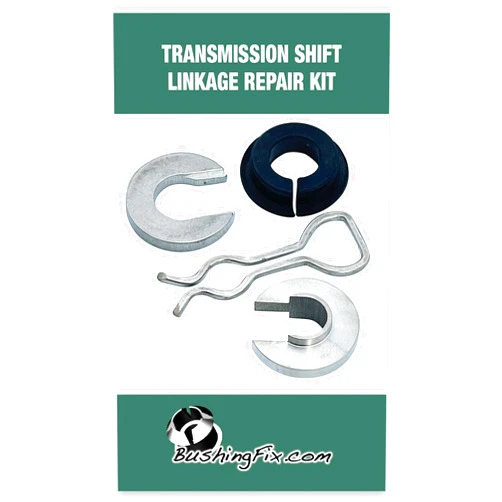 BushingFix.com BushingFix RX1Kit Transmission Shift Linkage Repair Kit, Automatic Transmission Shift Linkages Kit compatible with Select Caddy Models, Shift Linkage Bushing Replacement, Includes Installation Tools