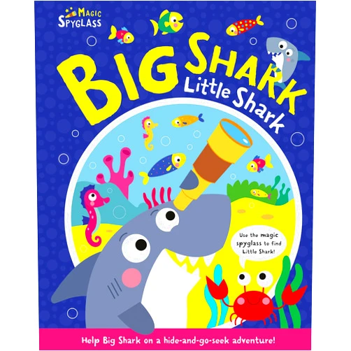 By Katie Button (Author), Kev Payne (Illustrator) Big Shark Little Shark (Seek and Find Spyglass Books)