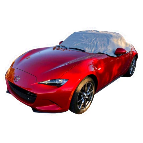 North American Custom Covers Compatible Soft Top Roof Protector Half Cover for Mazda Miata MX5 Mk4 (ND model only)
