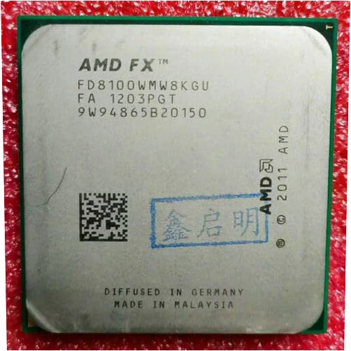 Ayzung for AMD FX-8100 CPU 8-Core 2.8GHz 8M FD8100WMW8KGU AM3+ 95W Processor