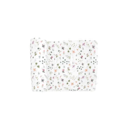Little Unicorn – Garden Bees Cotton Muslin Swaddle Blanket | Single | 100% Cotton | Super Soft | Newborns and Infants | Large 47” x 47” | Machine Washable