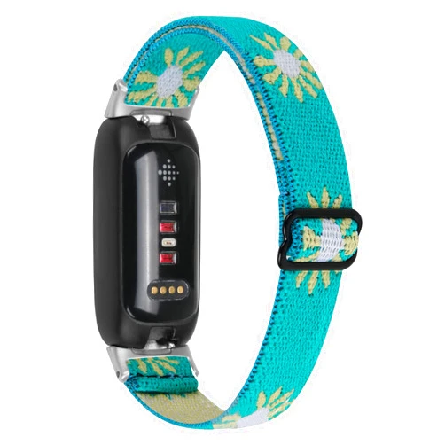 BaayCerrie Compatible with Fitbit Inspire 2 / Inspire HR/Inspire Bands Nylon Elastic Breathable Soft Bands for Women