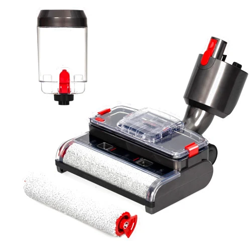 Haoyijor Electric Wet Dry Mopping Head for Dyson V15 V8 V7 V10 V11 Vacuum Cleaner, Automatic Cleaning Roller Brush for Various Hard Floors, Great for Sticky Messes and Pet Hair, 2024 New