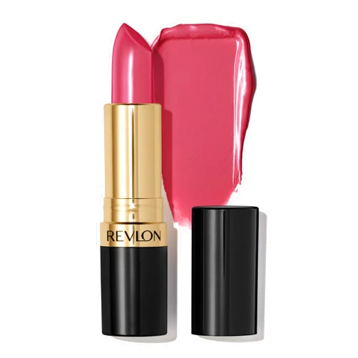 Revlon Super Lustrous Lipstick, Creamy Formula For Soft, Fuller-Looking Lips, Moisturized Feel, 805 Candied Rose, 0.15 oz