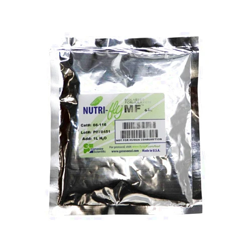 Flystuff Molasses Formulation Fruit Fly Media – Standard Drosophila Food Recipe w/Yellow Cornmeal, Agar, & More – Air-Tight Sample Bottles for Fruit Fly Media - Ideal for Commercial Fruit Fly Kitchen