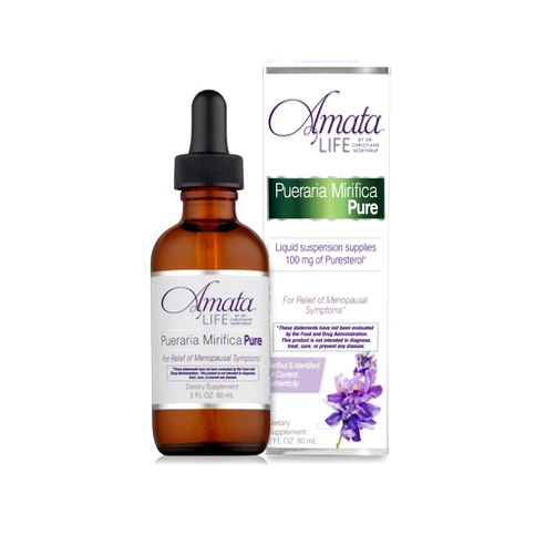 Amata Life by Dr. Christiane Northrup Pueraria Mirifica Pure Liquid for Menopausal Symptom Relief