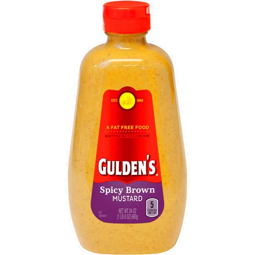 Brandless 2 Pack Gulden's Spicy Brown Mustard, 24 oz, 2 Pack