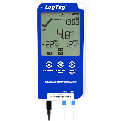LogTag UTRED30 Dual Sensor Vaccine Storage and Monitoring Kit