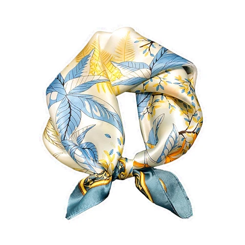 Generic Silk Scarfs Women Small And Soft For Men Fashion Women Bandana Scarf Women Soft Chiffon Scarves Sun-proof Shawls
