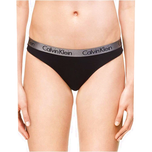 Calvin Klein Women's Radiant Cotton Thong Panty